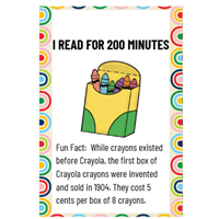 200 Minute Brag Tag Badge