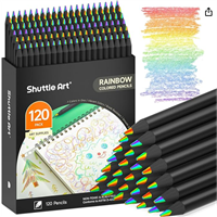 Small Prize #4- Rainbow Lead Pencil Badge